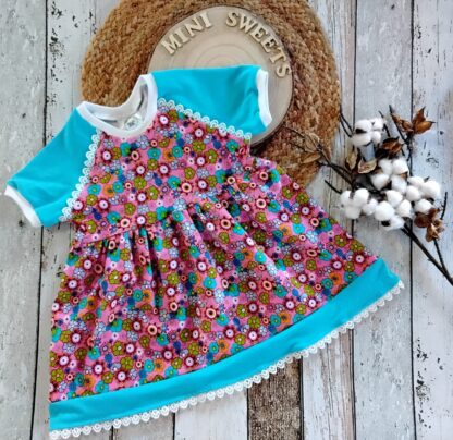 Kleid Blüten gr 86