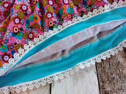 Kleid Blüten gr 86 – Bild 2