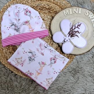 Mütze mit Loop KU 46-47 cm