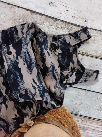 Latzhose gr 74 Camouflage – Bild 3