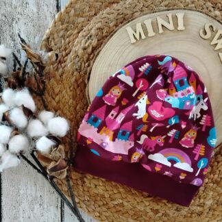 Beanie mit Bündchen KU 41-43 Prinzessin