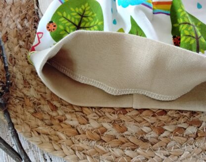 Beanie mit Bündchen KU 49-50 Waldtiere – Bild 2