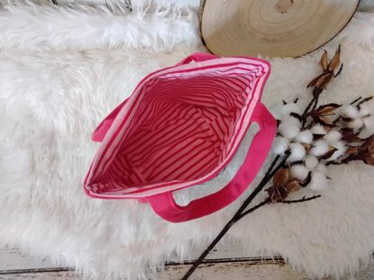 Tasche Blumen und Vögel – Bild 2
