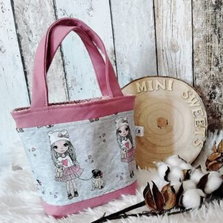 Tasche Mädchen mit Hund