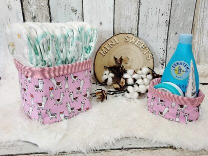 2 tlg Set Utensilos Alpaka rosa