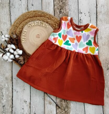 Sommerkleid gr 98 Herzchen