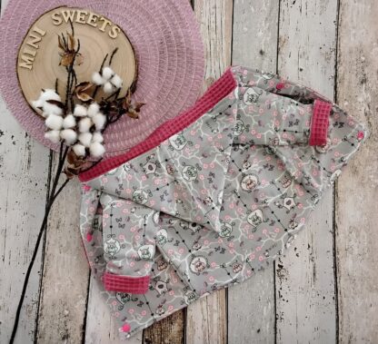 Set aus Wendejacke gr 62 mit Mütze  und Wendehalstuch – Bild 9