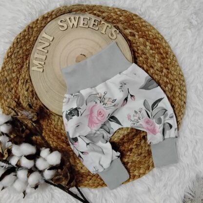 3 tlg Set für Frühchen Pumphose Mütze Tuch – Bild 5