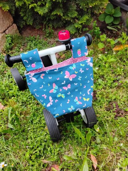Lenkertasche mit Schmetterlingen – Bild 2
