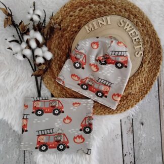 Wendebeanie mit Loop KU 41-43