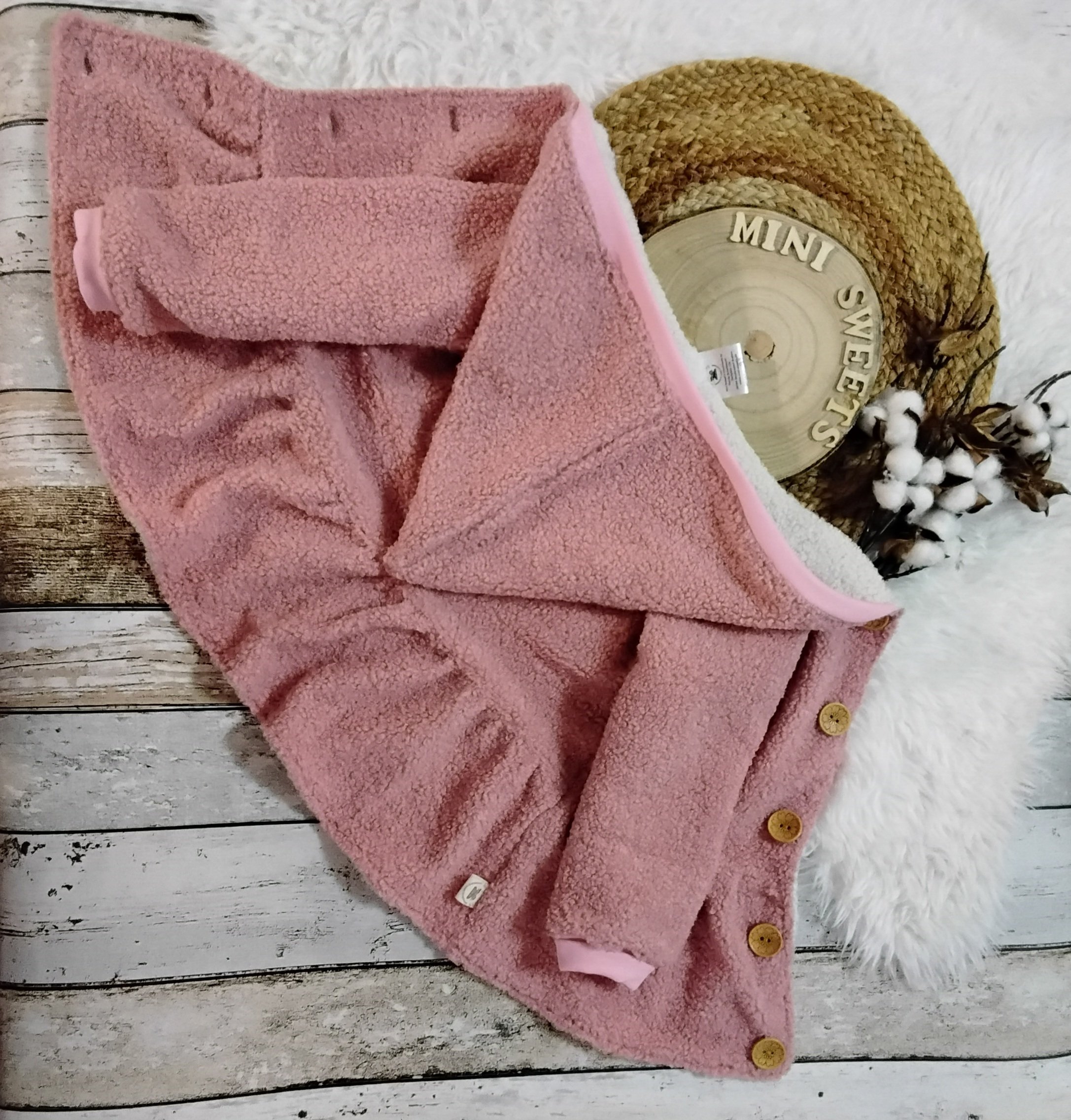 Kuscheljacke gr 98 – Bild 2