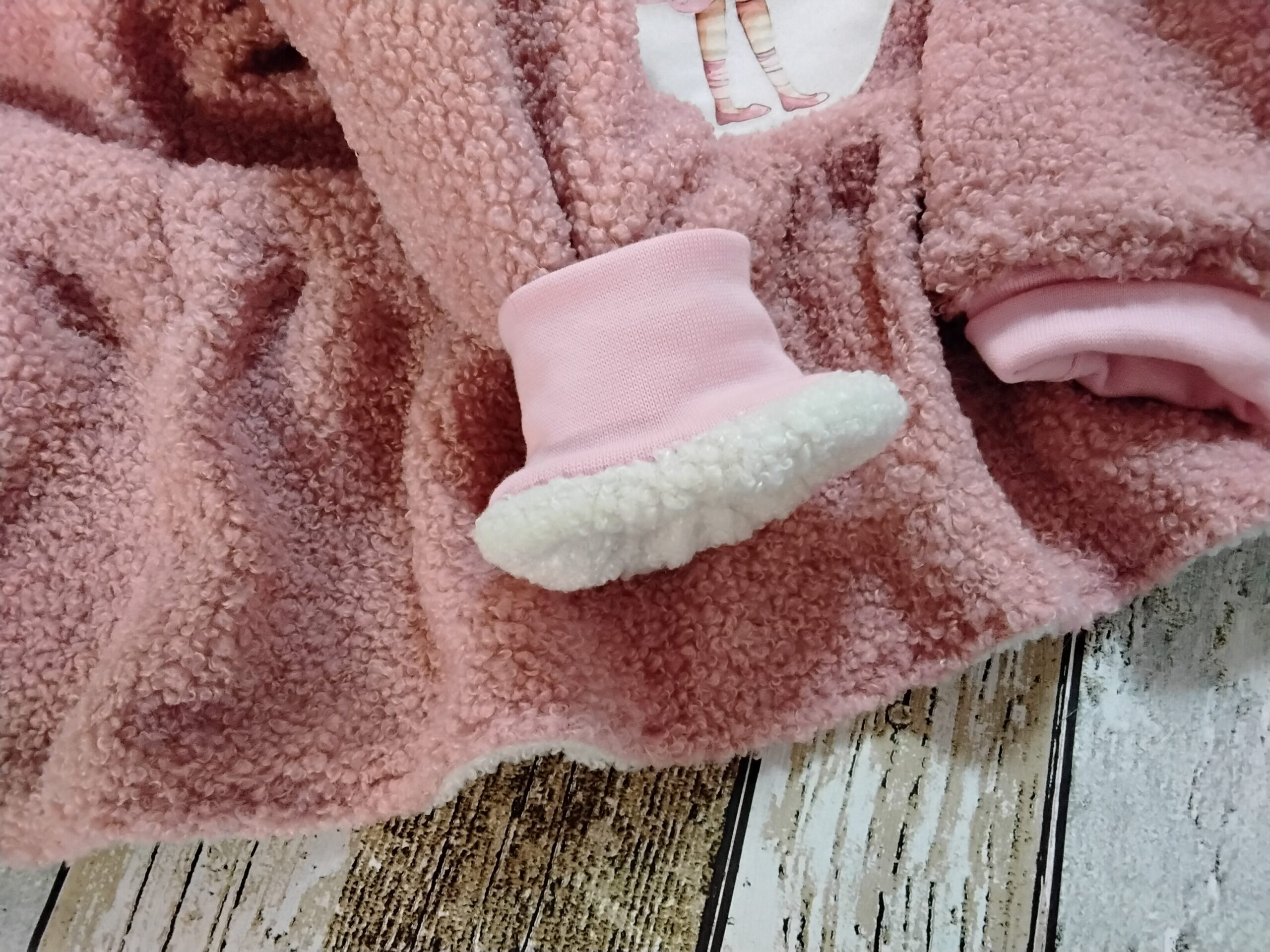 Kuscheljacke gr 98 – Bild 7