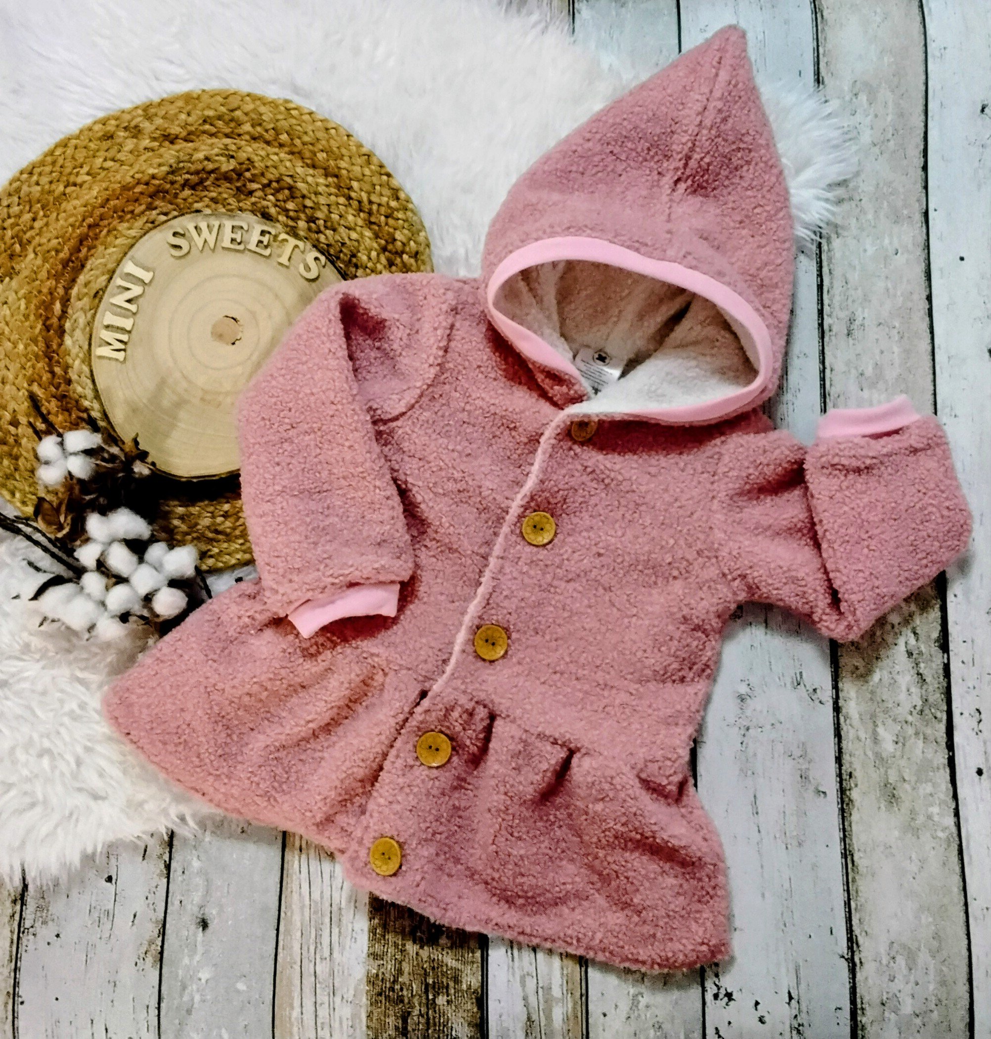 Kuscheljacke gr 98 – Bild 3