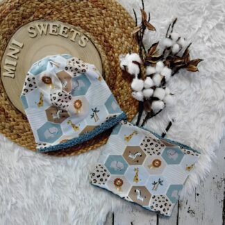 gefütterte Mütze mit Loop KU 41-43