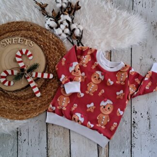 Pullover Lebkuchenmann gr 74 Weihnachspullover